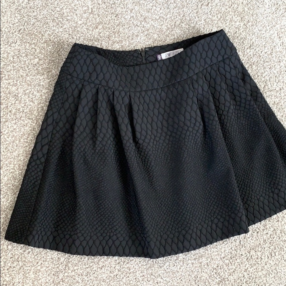 Textured Mini Skirt